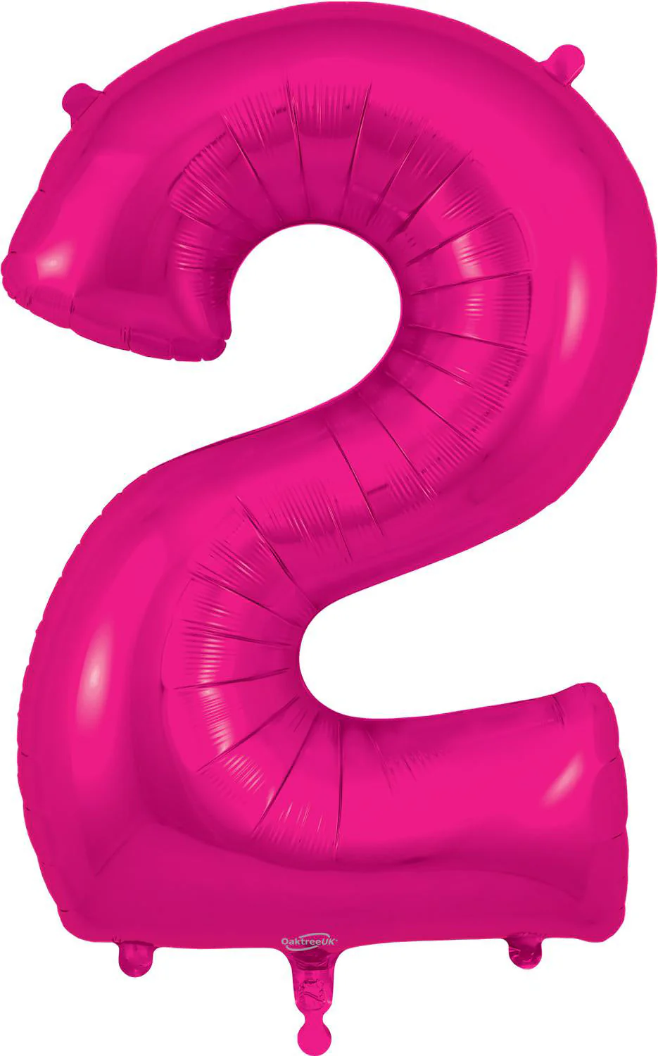 34" Oaktree Brand New Pink Numbers Balloons